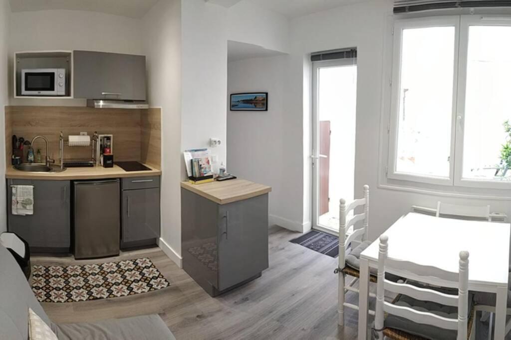 Exceptionnel : Hypercentre Biarritz T2 Avec Patio Daire Dış mekan fotoğraf